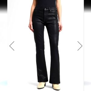 NWT 7 For All Mankind Tailorless Coated Bootcut Jeans sz. 25 High Waist